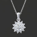 Sun Moissanite Necklace