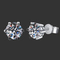 Stud Moissanite Earrings