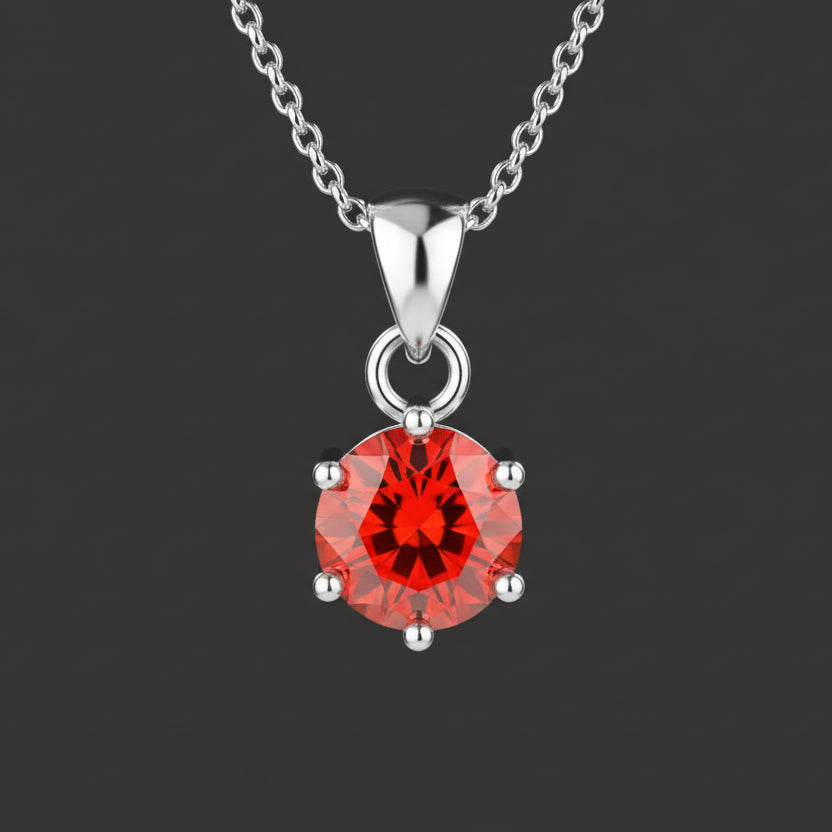 Six Dot Moissanite Necklace