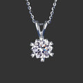 Hexa Moissanite Necklace