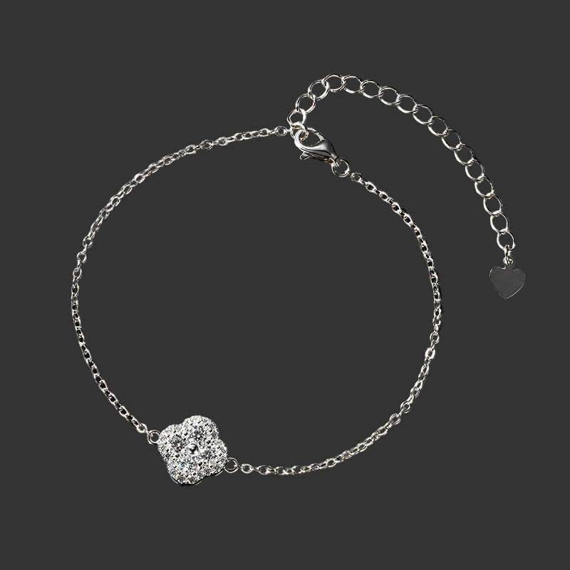 Leaf Moissanite Bracelet