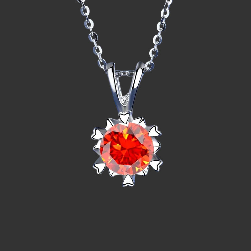 Hexa Moissanite Necklace